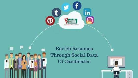 Enrich Resumes Through Social Data Of Candidates
