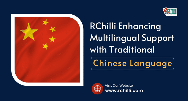 RChilli Enhancing Multilingual Support with Traditional Chinese Language