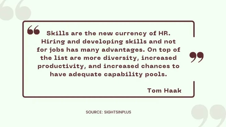 Tom Haak on Skills