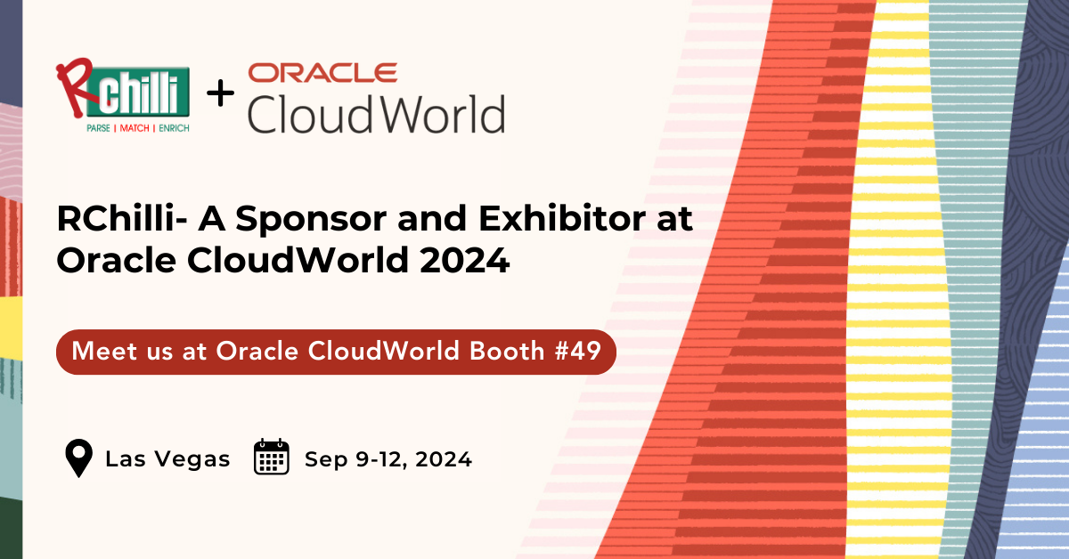 RChilli to Sponsor and Exhibit at Oracle CloudWorld 2024