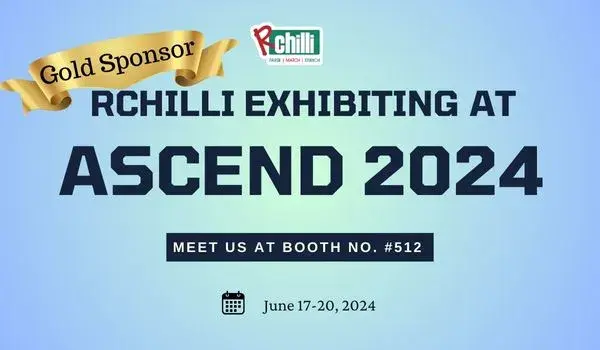 RChilli- Gold Sponsor and Exhibitor at Ascend 2024